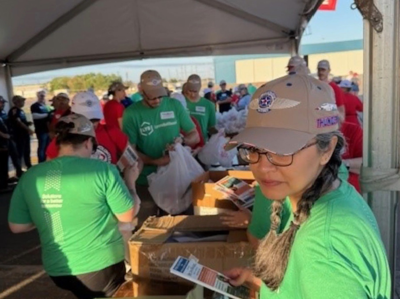 A legacy of service: LYB volunteers at Wings over Houston special show