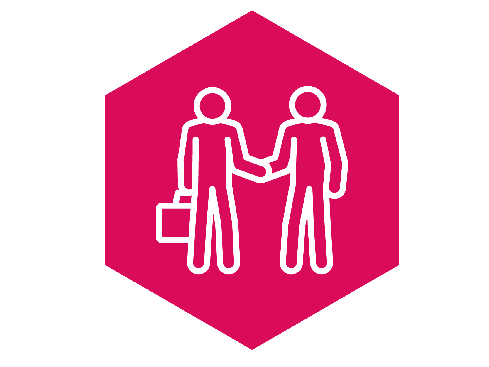Strategic Pillar Fairness Magenta Icon