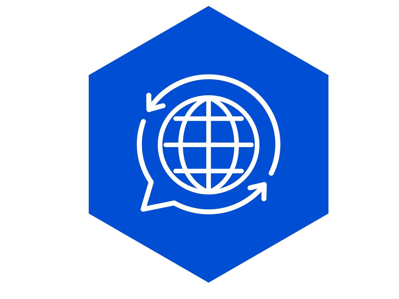 Strategic Pillar Representation Blue Icon